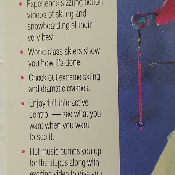 Vintage 90’s Warren Miller Extreme Ski World DVD - Picture 4 of 5